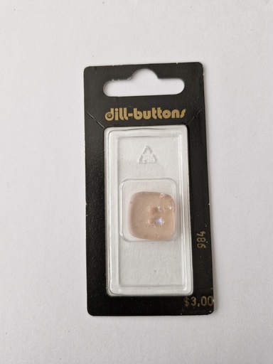[000984] 13/16"   polyester button pink