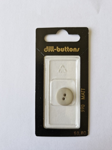 [000990] 5/8" Polyamid button beige