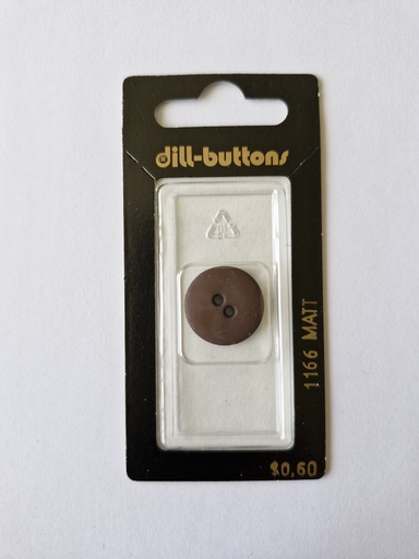 [001166] 1-1/16" Polyamid button brown