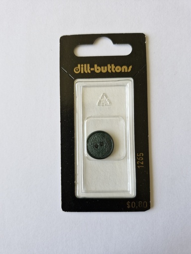 [001265] 5/8" Polyamid button olive/ dark green