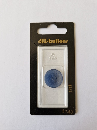 [001319] 11/16" Polyester button navy