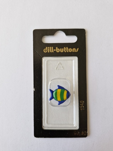 [001540] 1-1/16" children button royal blue