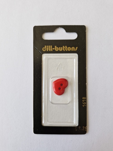 [001618] 5/8" children button red