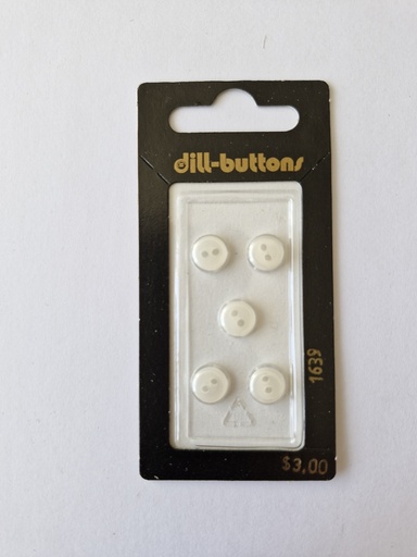 [001639] 5/16" children button white