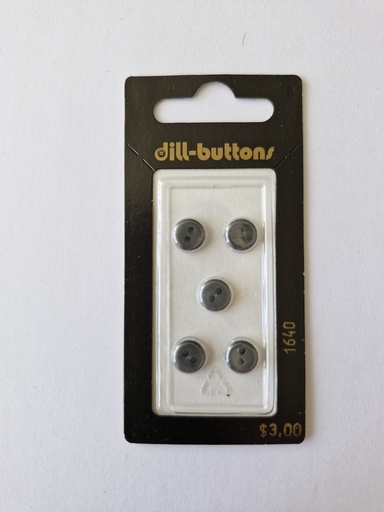 [001640] 5/16" children button black