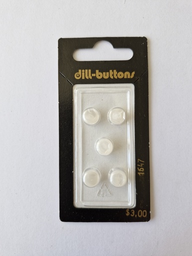 [001647] 5/16" children button white