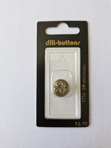 [001756] 5/8" ABS/Polyamid combination antique gold