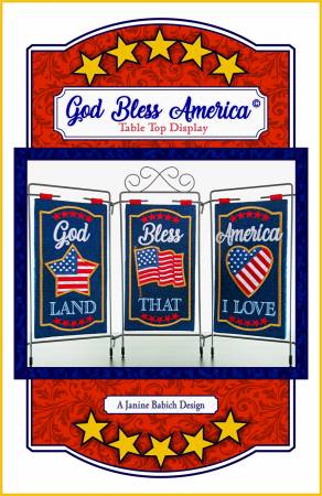 [JBDGBA] God Bless America Table Top Display