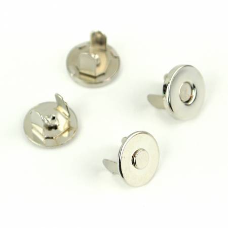 [STS175S] Two Magnetic Snaps 1/2" Nickel