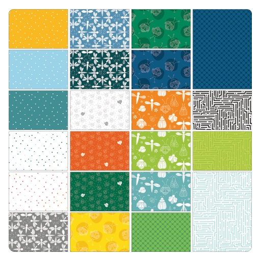 Lucky Bugs 5" sq