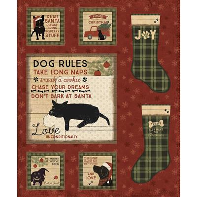 Christmas Tails Y4802 83D panel