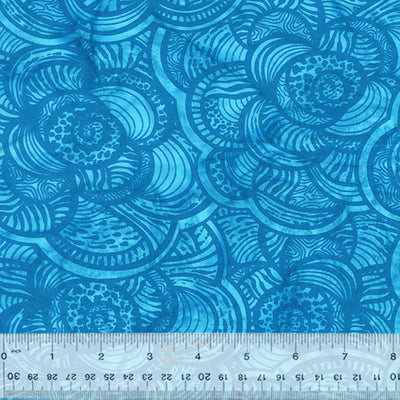 Wild Thing 9209Q 10 Flower Skin Turquoise