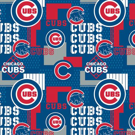 [14544-B] MLB Chicago Cubs Cotton