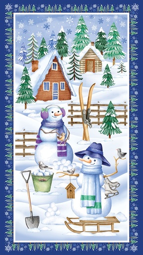 Snowflake Wishes 15187 99 panel