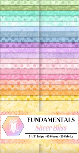 Sheer Bliss 2.5" strips