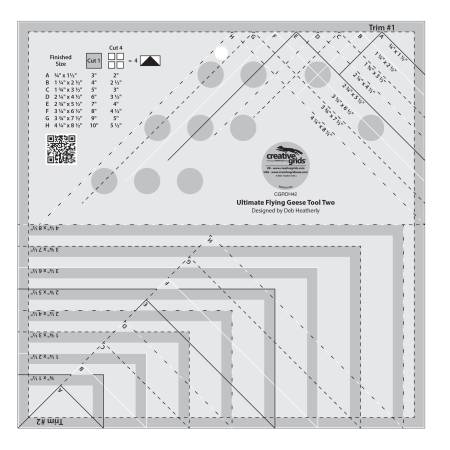[CGRDH42] CG Ultimate Flying Geese Tool 2