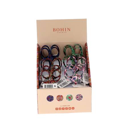 [99048] Scissors Fancy "Blossom" Designs Disp.X12