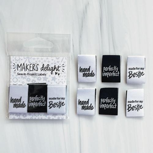 Sentiments Sew in Label
