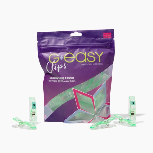 [GE-1111] GEasy Clips Large Green