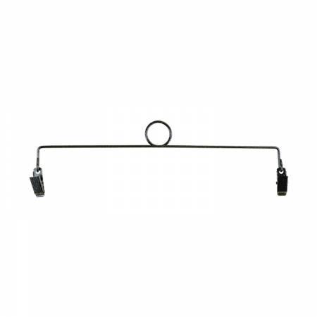 [35662] 12in Ring Clip Holder Charcoal