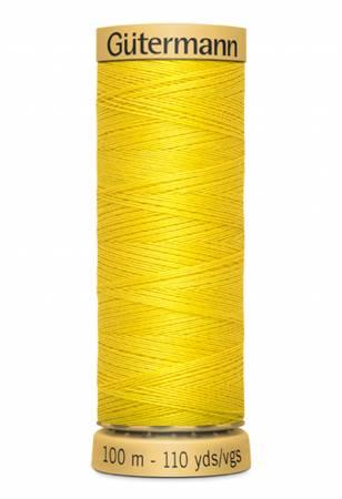 [744491-1620] Cotton 50 100m Solid Bright Yellow 1620