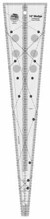[CGRCP1] Creative Grids 10 Degree Wedge Ruler