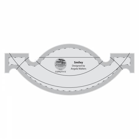 [CGRQTA12] Creative Grids Smiley Machine Quilting Tool