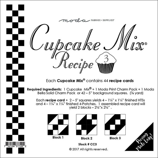 [CC3] Cupcake Mix Recipe 3