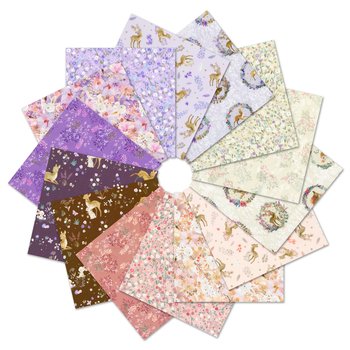 [229584] Deer Wilds FQ Bundle 14pc
