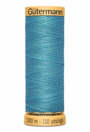 [744491-7534] Gutermann Cotton 50 100m Peacock 7534
