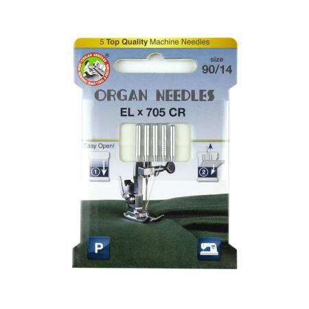 [3000127BL] Organ Needles ELx705 Chromium Size 90/14